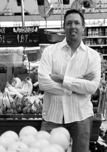 Thad Markham owner of Artifacts Gallery and designer of Out Of The Bowl. 